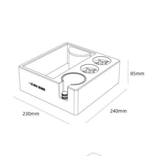 MHW-3Bomber CH5495-OS Многофункциональная туковая коробка, черная - 4