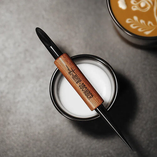 MHW-3Bomber CN5400R-OS Rosewood Latte Art Kalemi, 14.2 cm - 2