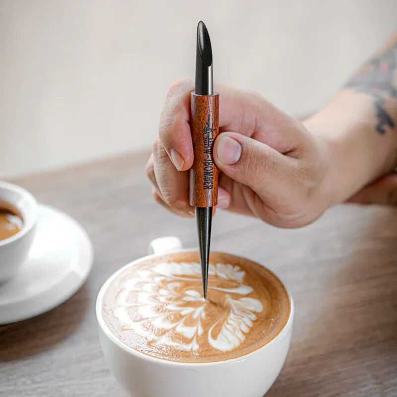 MHW-3Bomber CN5400R-OS Rosewood Latte Art Pen, 14.2 cm - MHW-3Bomber