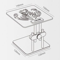 MHW-3Bomber CWS5800 Подставка для взвешивания кофемашины, черный - 15