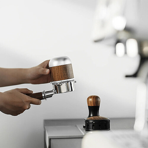 MHW-3Bomber DR6545S Nova Breville Uyumlu Espresso Dozaj Kabı, 53 mm, Gümüş - 6