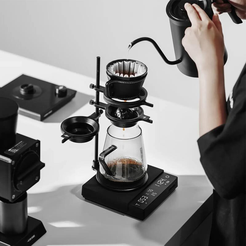 MHW-3Bomber ES5663 Cube Mini Scale 3.0 Pro Max Kahve Tartısı, Siyah - MHW-3Bomber