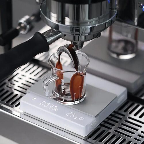 MHW-3Bomber ES6034W Cube Mini Scale 2.0 Kahve Tartısı, Beyaz - 4