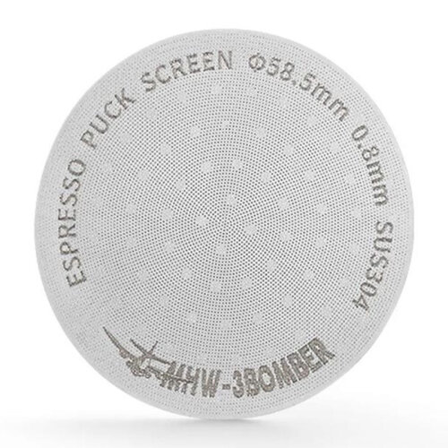 MHW-3Bomber FG5590 Espresso Puck Screen, 58.5 mm 