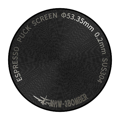MHW-3Bomber FG5641 Titanyum Espresso Puck Screen, 53.35 mm, Siyah - MHW-3Bomber