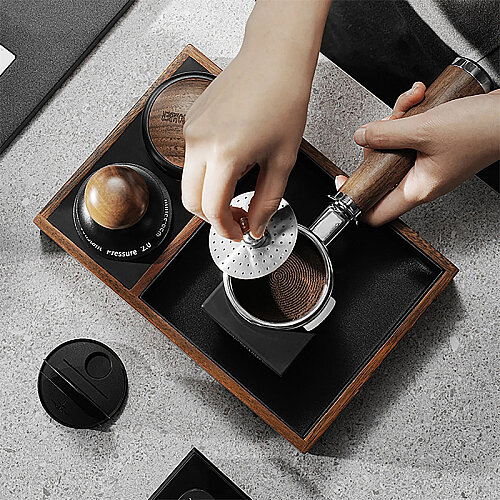 MHW-3Bomber FG5641 Titanyum Espresso Puck Screen, 53.35 mm, Siyah - 4
