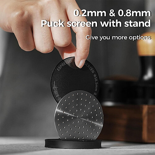 MHW-3Bomber FG5642 Espresso Puck Screen, 58.5 mm, Siyah - 8