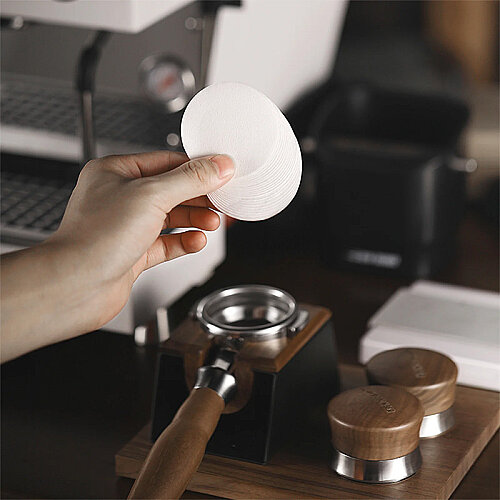 MHW-3Bomber FP6501 Tek Kullanımlık Espresso Kağıt Filtresi, 51 mm, 100 Adet - 9