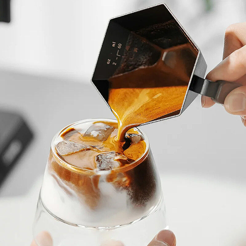 MHW-3Bomber G5775 Prism Series Espresso Ölçü Bardağı, 100 ml, Siyah - MHW-3Bomber