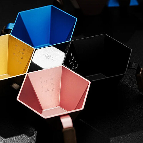 MHW-3Bomber G5775 Prism Series Espresso Ölçü Bardağı, 100 ml, Siyah - 5