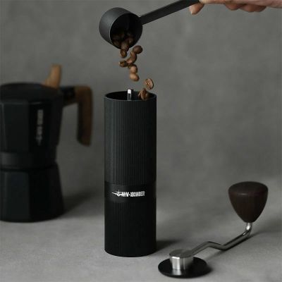 MHW-3Bomber G5894B Racing M1 Manual Coffee Grinder, Black Walnut - MHW-3Bomber