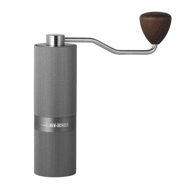 MHW-3Bomber G5898G Racing M1 Manuel Kahve Değirmeni, Titanyum Kaplama Gri - MHW-3Bomber