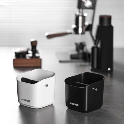 MHW-3Bomber GB5968W Coffee Pulp Bucket Knock Box, 110x125x130 mm, 1200 ml, White - MHW-3Bomber