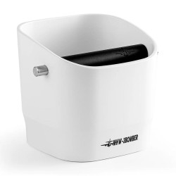 MHW-3Bomber GB5968W Kahve Posa Kovası Knock Box, 110x125x130 mm, 1200 ml, Beyaz - 1