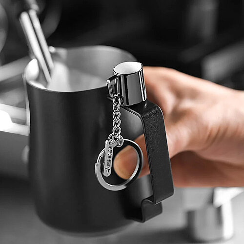 MHW-3Bomber KC5700 Süt Potu Pitcher Anahtarlık, 25x20 mm, Siyah Gri - 10