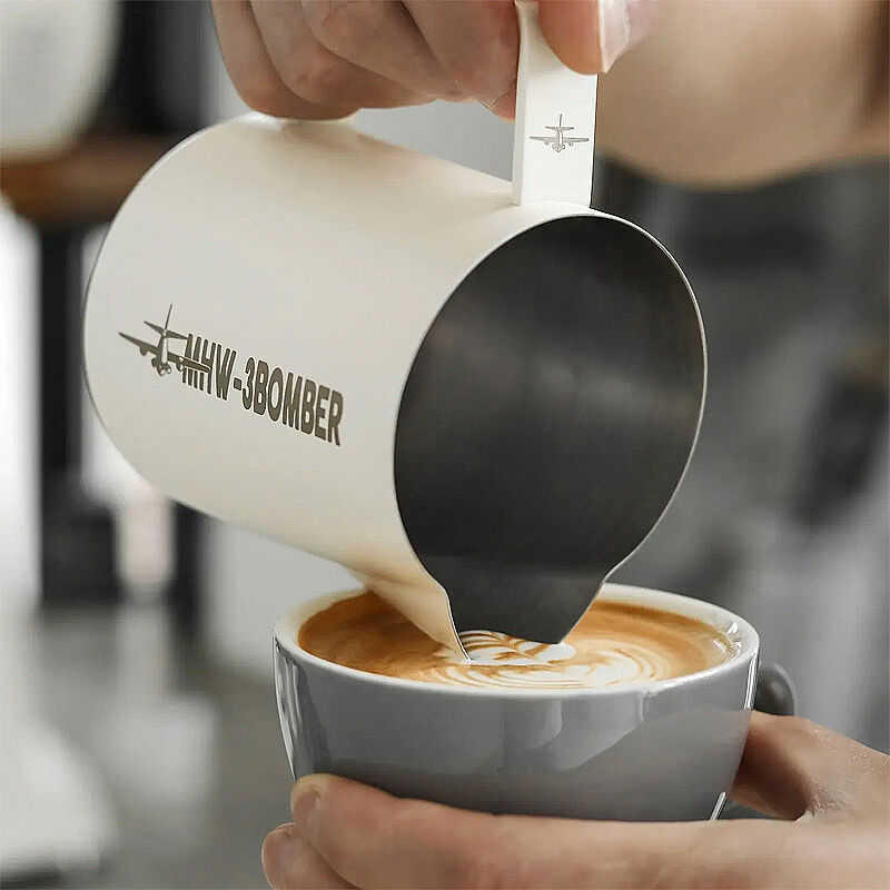 MHW-3Bomber P5021W Süt Potu Pitcher, 600 ml, Krem Beyaz - MHW-3Bomber
