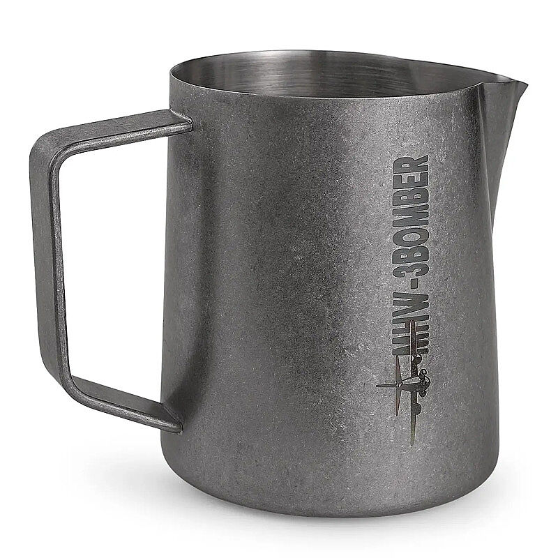 MHW-3Bomber P5027SS Süt Potu Pitcher, 600 ml, Gümüş - MHW-3Bomber