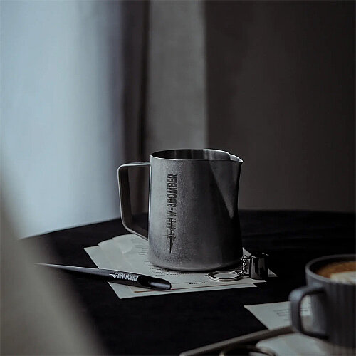 MHW-3Bomber P5027SS Süt Potu Pitcher, 600 ml, Gümüş - 5