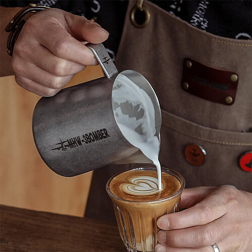 MHW-3Bomber P5027SS Süt Potu Pitcher, 600 ml, Gümüş - 6