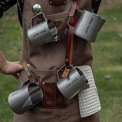 MHW-3Bomber P5027SS Süt Potu Pitcher, 600 ml, Gümüş - 8