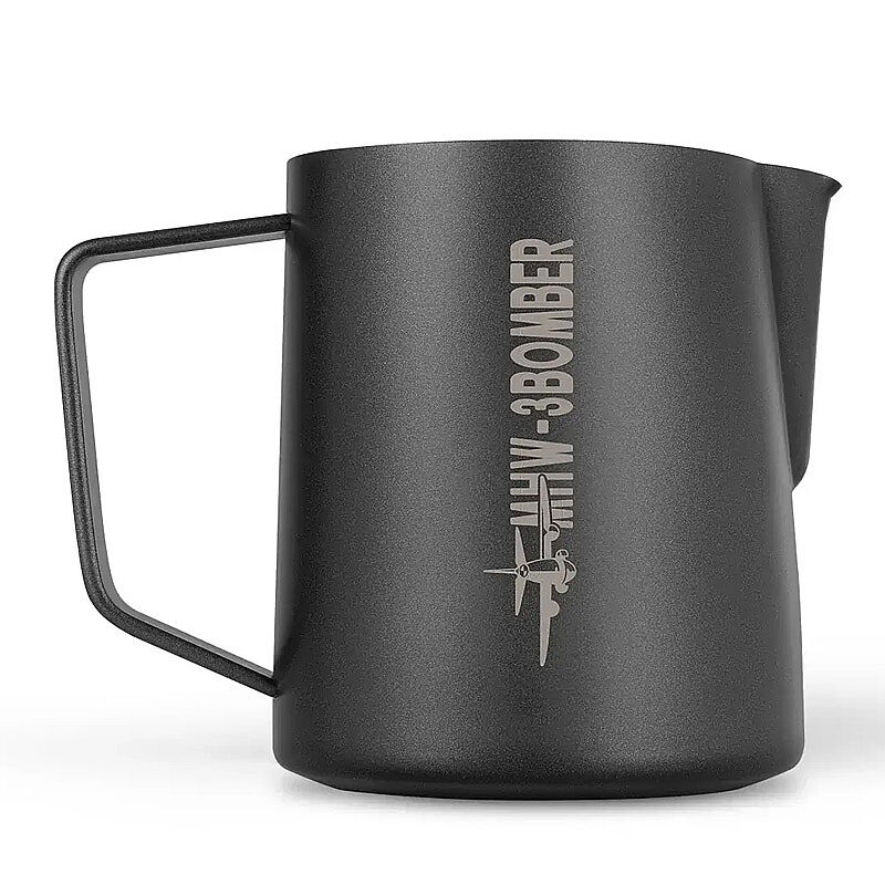 MHW-3Bomber P5032B Süt Potu Pitcher, 500 ml, Mat Siyah - MHW-3Bomber