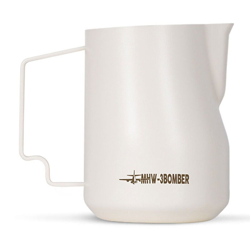 MHW-3Bomber P6006W Milk Pot Pitcher, 450 ml, White - MHW-3Bomber