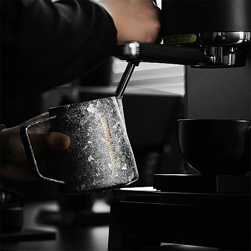 MHW-3Bomber P6634 Titanyum Süt Potu Pitcher, 600 ml, Gümüş Zırh - 3