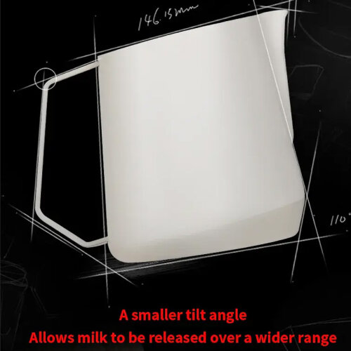 MHW-3Bomber P6847BL Süt Potu Pitcher, 600 ml, Mavi Beyaz - 4