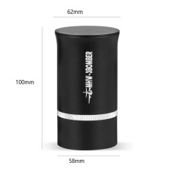 MHW-3Bomber PS5361B مصفاة طحن القهوة، 100x62x58 مم، أسود - 5