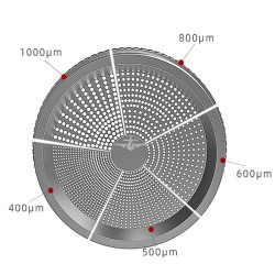 MHW-3Bomber PS5361B Coffee Grinding Sieve, 100x62x58 mm, Black - 4