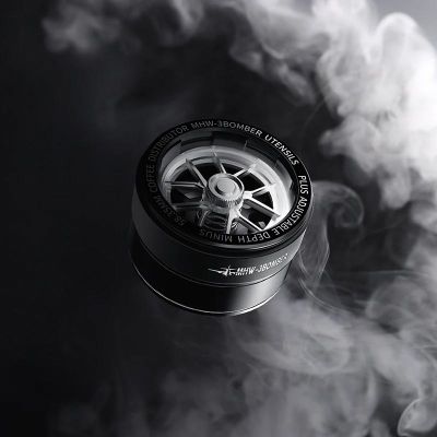 MHW-3Bomber T5848-OS Macaron Tamper, 58.35 mm, Siyah - 5