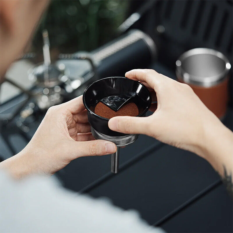 MHW-3Bomber T6884 Moka Pot Kahve Dağıtıcı, Siyah - MHW-3Bomber