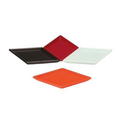 Zicco K-8511 Mini Baklava Dilimli Teşhir Tabağı, 17x11 cm, Beyaz - 1
