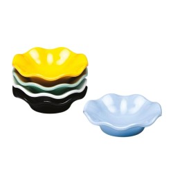 Zicco K-1969 Papatya Melamin Mini Teşhir Tabağı, 8.5x2.5 cm, Beyaz - Zicco