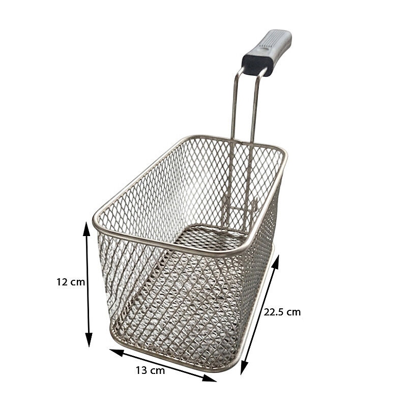 Mixkap Fritöz Sepeti, 13x22.5x12 cm, 3 L - Mixkap