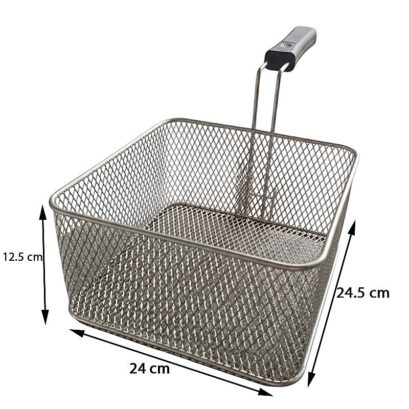 Mixkap Fritöz Sepeti, 19x22x12 cm, 8 L - Mixkap