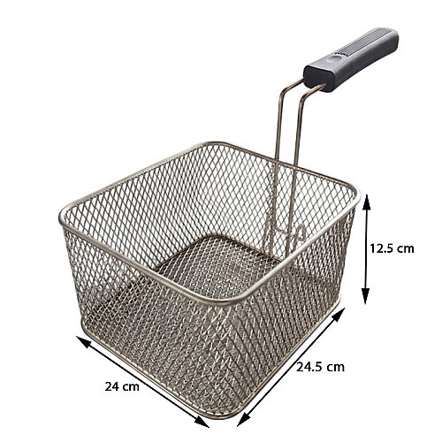 Mixkap Fritöz Sepeti, 24x24.5x12.5 cm, 5 L - 2