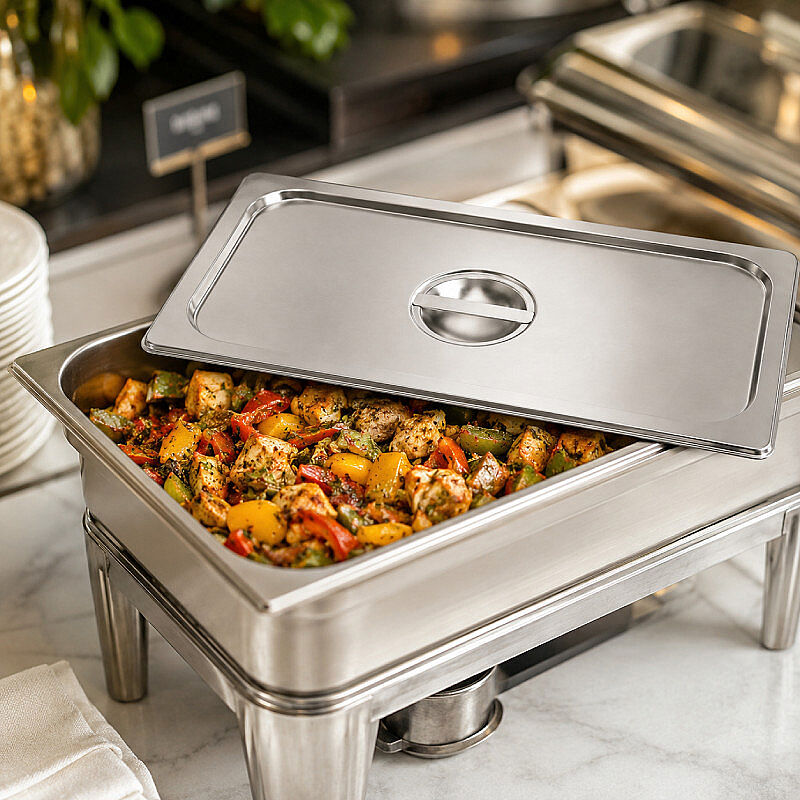 Mixkap GN 1/1 Paslanmaz Çelik Standart Gastronorm Küvet Kapak - Mixkap