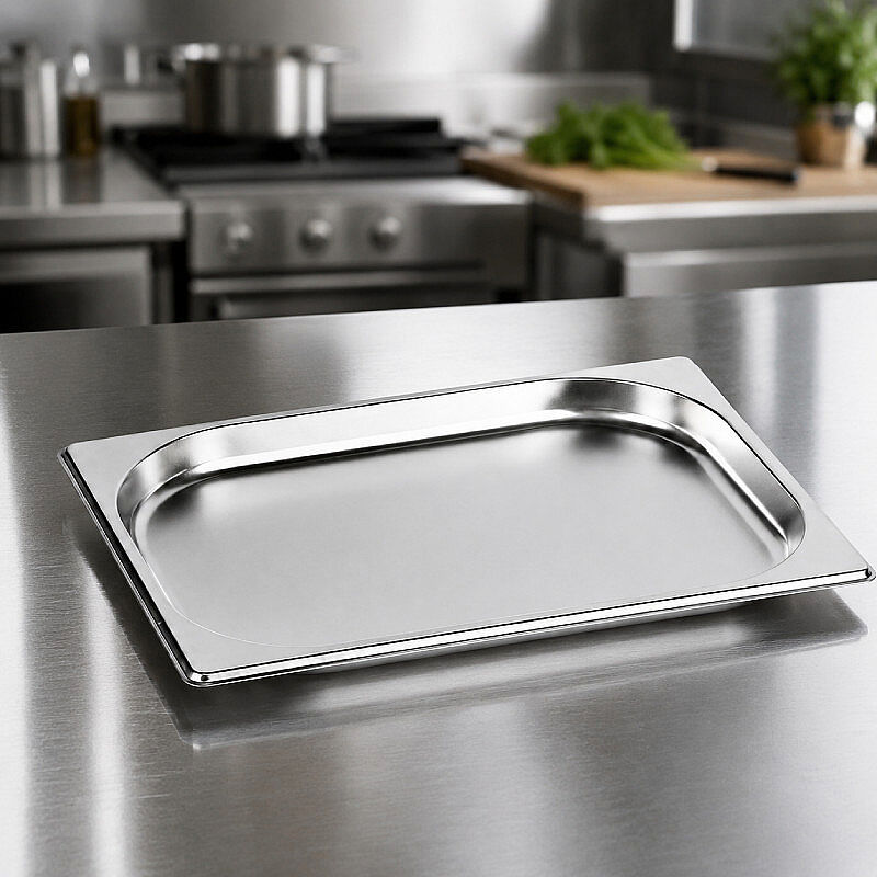 Mixkap GN 1/2-20 mm Paslanmaz Çelik Standart Gastronorm Küvet - Mixkap