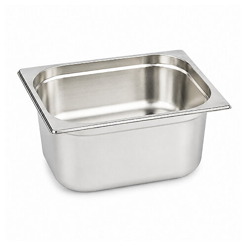 Mixkap GN 1/2-200 mm Paslanmaz Çelik Standart Gastronorm Küvet - 1