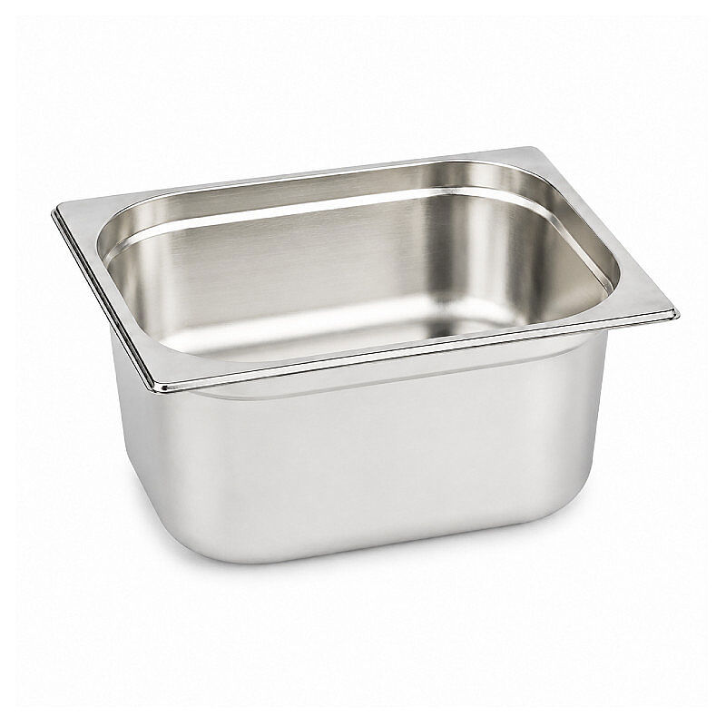 Mixkap GN 1/2-200 mm Paslanmaz Çelik Standart Gastronorm Küvet - Mixkap