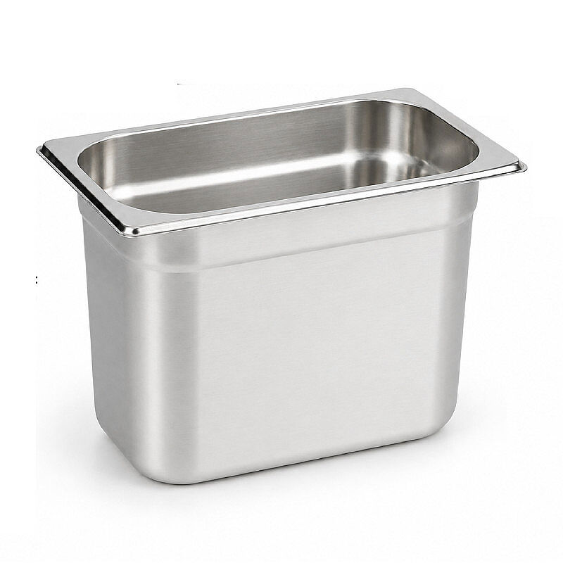 Mixkap GN 1/3-200 mm Paslanmaz Çelik Standart Gastronorm Küvet - Mixkap