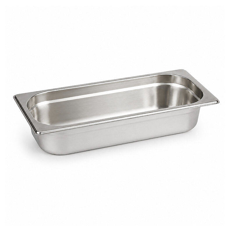 Mixkap GN 1/3-40 mm Paslanmaz Çelik Standart Gastronorm Küvet - Mixkap