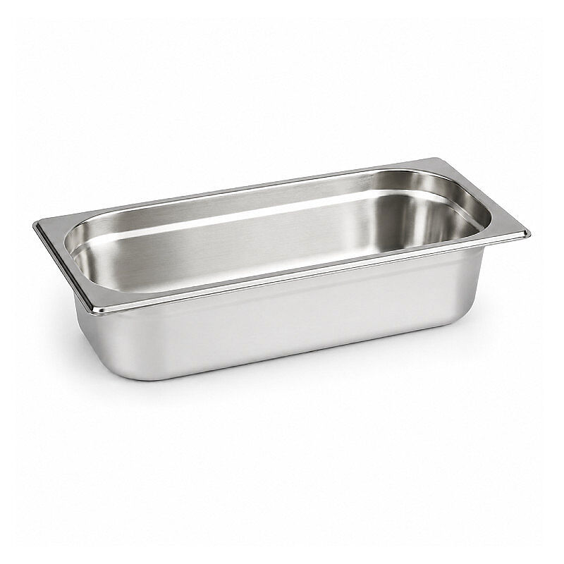 Mixkap GN 1/3-65 mm Paslanmaz Çelik Standart Gastronorm Küvet - Mixkap