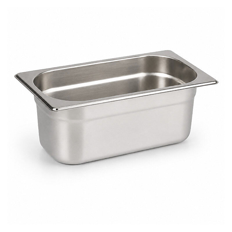 Mixkap GN 1/4-150 mm Paslanmaz Çelik Standart Gastronorm Küvet - Mixkap