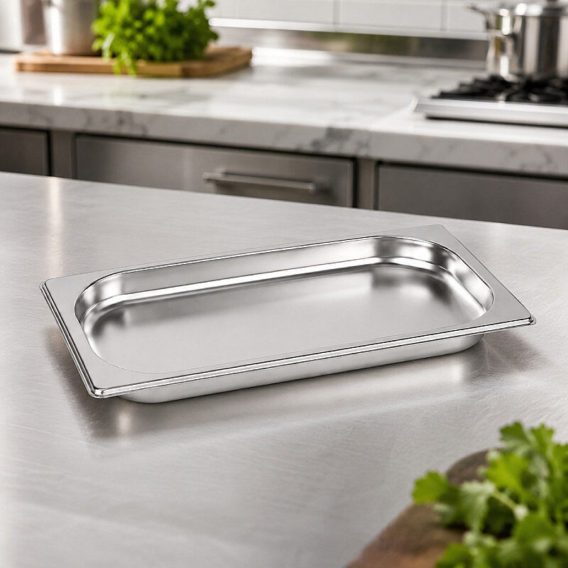 Mixkap GN 1/4-20 mm Paslanmaz Çelik Standart Gastronorm Küvet - Mixkap