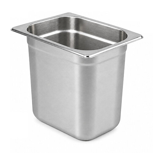 Mixkap GN 1/4-200 mm Paslanmaz Çelik Standart Gastronorm Küvet - Mixkap