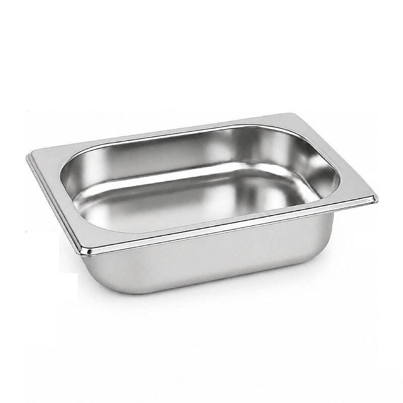 Mixkap GN 1/4-65 mm Paslanmaz Çelik Standart Gastronorm Küvet - Mixkap