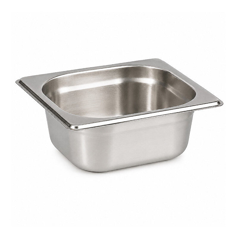 Mixkap GN 1/6-65 mm Paslanmaz Çelik Standart Gastronorm Küvet - Mixkap