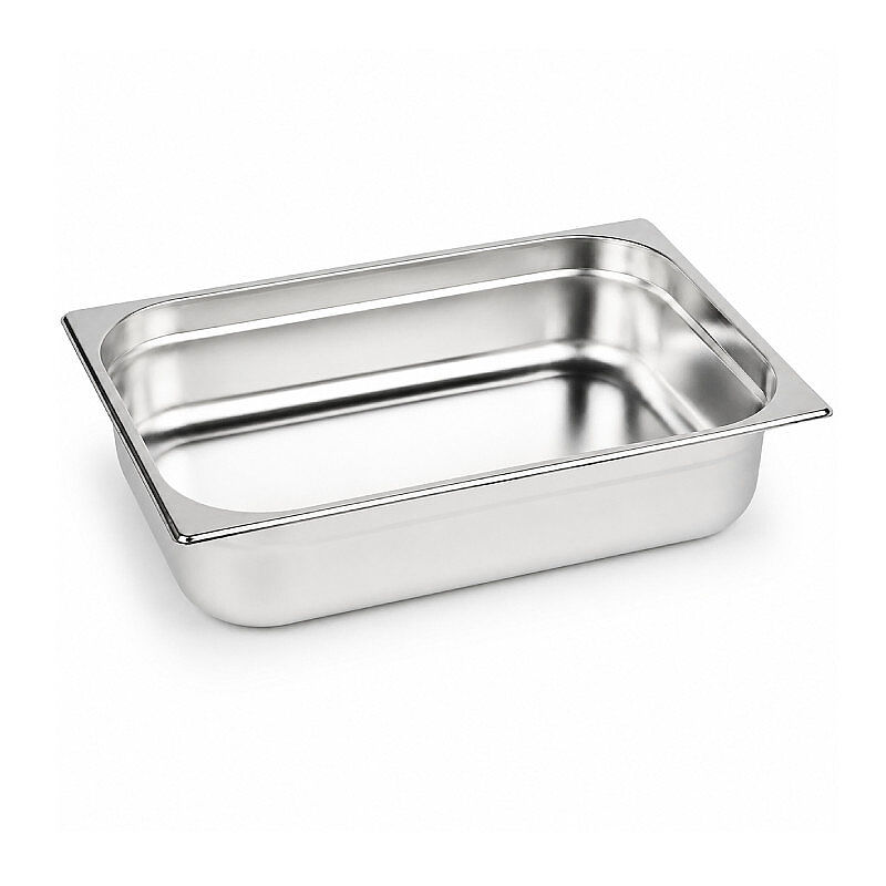 Mixkap GN 2/1-100 mm Paslanmaz Çelik Standart Gastronorm Küvet - Mixkap
